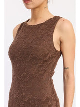 Load image into Gallery viewer, Brown Lace Dress

