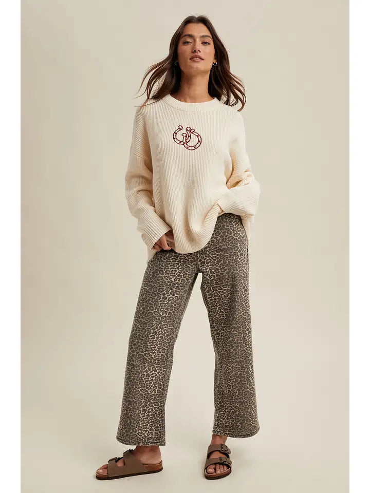 Double Horseshoe Sweater