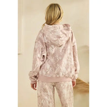 Load image into Gallery viewer, PINK CAMO FLEECE LINED HOODIE
