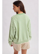 Load image into Gallery viewer, Striped fish sweater
