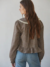 Load image into Gallery viewer, Long Sleeve Gingham Shirt
