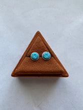Load image into Gallery viewer, Navajo Sterling Silver &amp; Turquoise Stud Earrings
