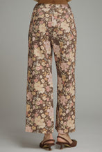 Load image into Gallery viewer, Women's Brown Floral Pants
