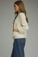 Load image into Gallery viewer, Cream Sweater with Horse Bit
