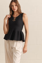 Load image into Gallery viewer, Women's Black Horse Bit Tank
