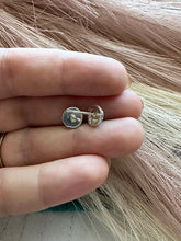 Load image into Gallery viewer, Navajo Sterling Silver &amp; Turquoise Stud Earrings
