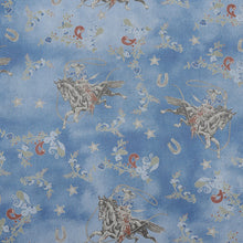 Load image into Gallery viewer, Lee Western Washed Denim Teddy-Backed Throw
