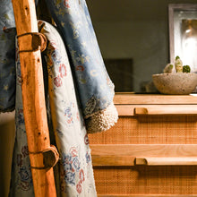 Load image into Gallery viewer, Lee Western Washed Denim Teddy-Backed Throw
