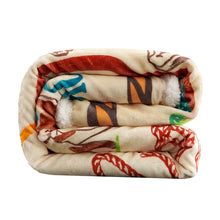 Load image into Gallery viewer, Western Adventure Campfire Sherpa Throw
