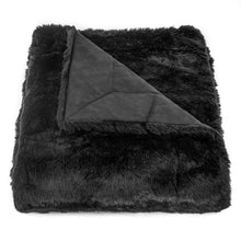 Load image into Gallery viewer, Arctic Bear Oversized Throw Blanket Black
