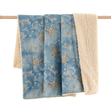Load image into Gallery viewer, Lee Western Washed Denim Teddy-Backed Throw
