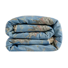 Load image into Gallery viewer, Lee Western Washed Denim Teddy-Backed Throw

