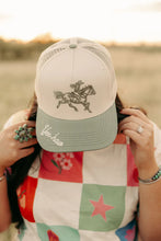 Load image into Gallery viewer, Olive YEE HAW Trucker Hat

